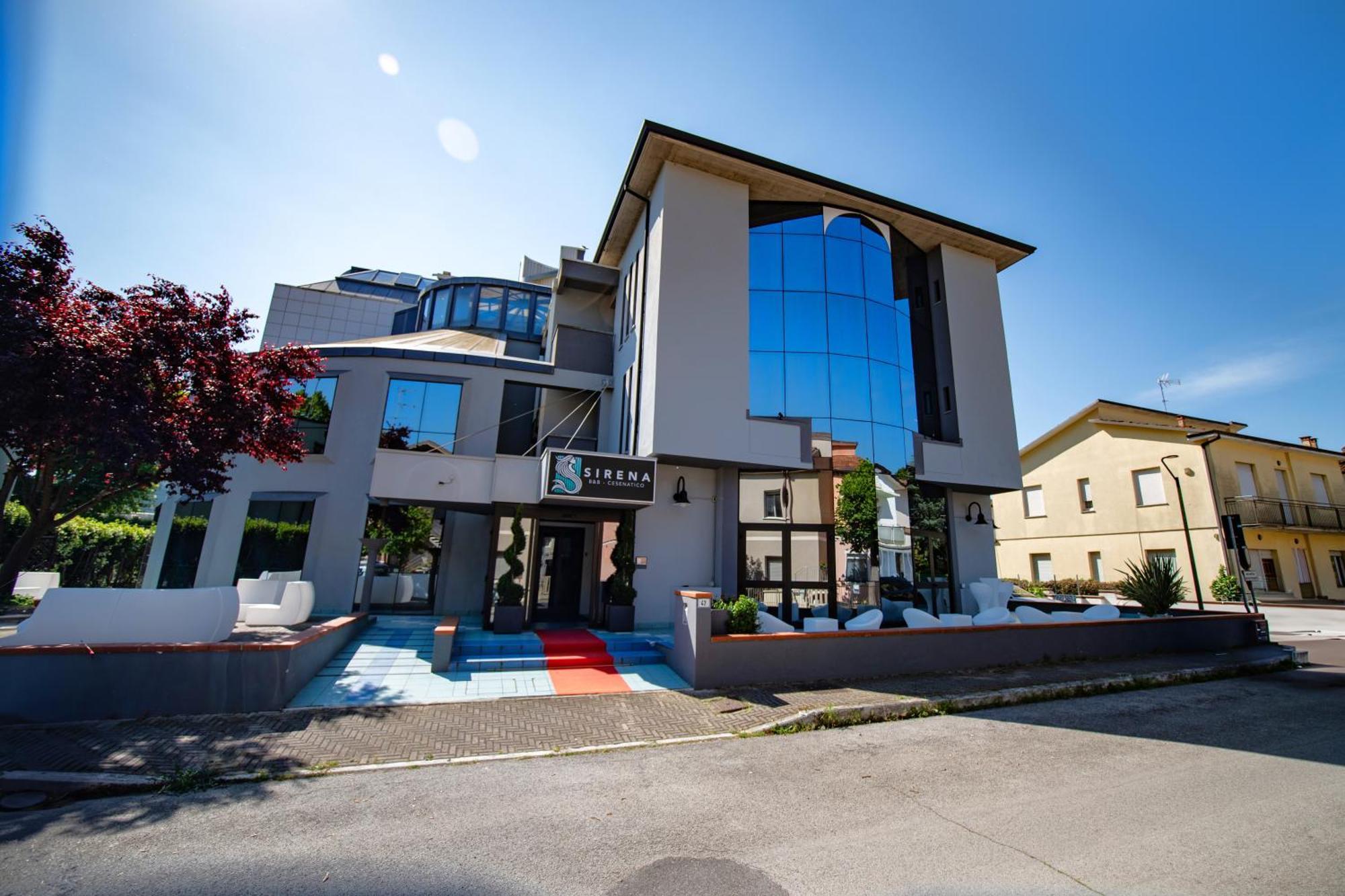 Hotel Sirena - B&B Cesenatico Kültér fotó